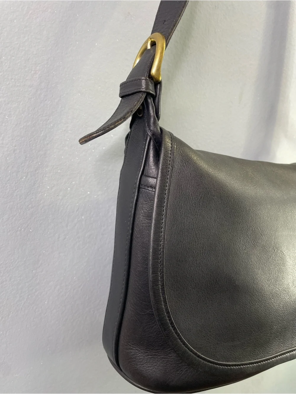 Vintage Coach Fletcher 2001 style 4150 Leather Shoulder Bag